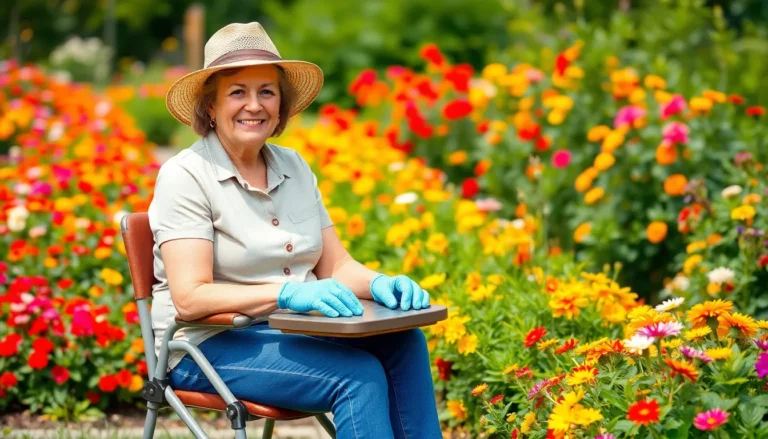 gardening stools for seniors